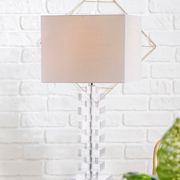 June 28" Crystal LED Table Lamp - JONATHAN Y